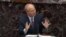 L'avocat David Schoen, qui représente et défend l'ancien président Donald Trump, s'exprime lors de son deuxième procès de destitution au Sénat américain, à Washington.
