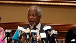 L'ancien secrétaire général de l'ONU, Kofi Annan, le 6 décembre 2016.