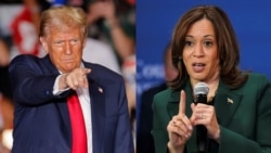 Capres Partai Republik Donald Trump (kiri) dan Capres Demokrat Kamala Harris (foto: dok). 