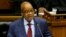 South African President Jacob Zuma,  gives the State of the Nation address at Parliament in Cape Town, South Africa, June 17, 2014.  