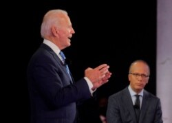 El candidato presidencial demócrata, Joe Biden, participó el lunes 5 de octubre de 2020 en un cabildo abierto organizado por NBC News.