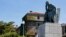 A statue of British colonialist Cecil John Rhodes at the University of Cape Town near the city centre of Cape Town, South Africa, March 17, 2015.