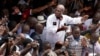 Defeated Congo opposition candidate Martin Fayulu greets supporters as he arrives at a rally in Kinshasha, Congo, Jan. 11, 2019. 