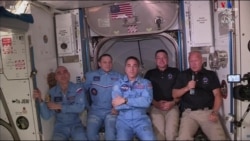 SpaceX Crew Dragon տիեզերանավի ամերիկացի տիեզերագնացների ժամանումը՝ միջազգային տիեզերակայան