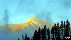 The Hengduan mountain range in the Garze Tibetan Autonomous Prefecture in souhwestern