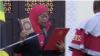 Samia Suluhu Hassan prête serment en tant que première femme présidente de Tanzanie à Dar es Salaam, en Tanzanie, le 19 mars 2021.
