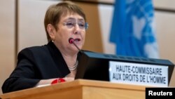 Komisaris Tinggi PBB untuk Hak Asasi Manusia, Michelle Bachelet