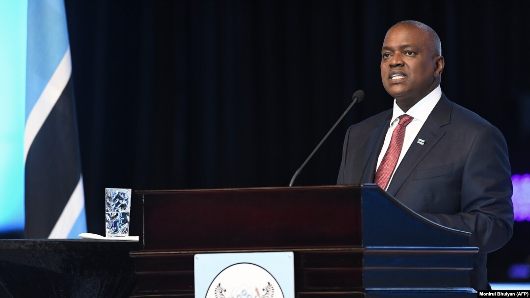 Perezida wa Botswana Mokgweetsi Masisi