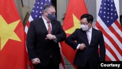 ښاغلي پمپیو د سیمې هېوادونه وهڅول چې د چین د مخ پر زیاتېدونکو ګواښونو مخه ونیسي