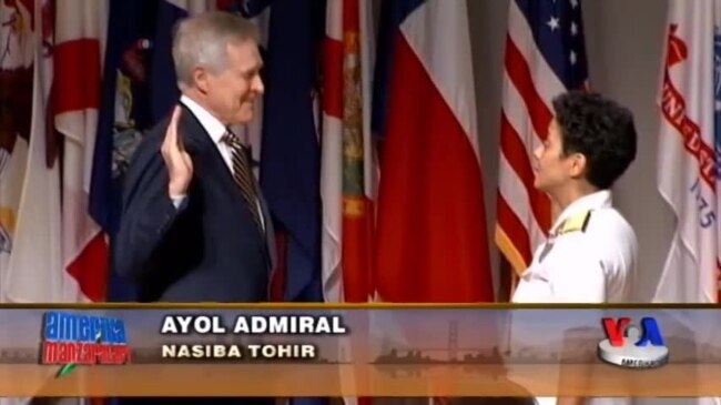 AQSh dengiz flotida birinchi ayol admiral - Admiral Michelle Howard