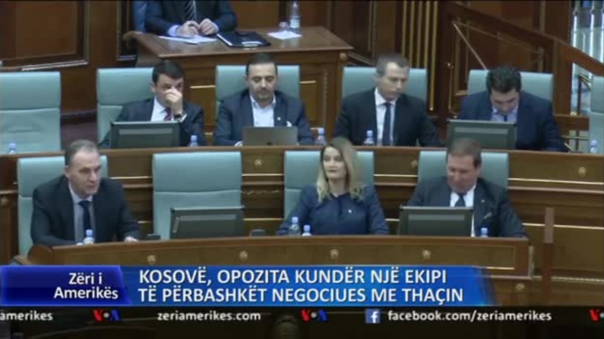 Billedresultat for KosovÃ«: Opozita kundÃ«r njÃ« ekipi tÃ« pÃ«rbashkÃ«t negociues me ThaÃ§in