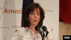 Roberta Jacobson, Sub Secretaria de Estado para Asuntos del Hemisferio Occidental, se mostró entusiasmada por los resultados de "La idea".