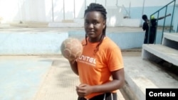 Kailza Costa, jogadora de andebol