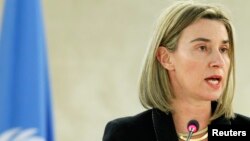 Kepala kebijakan luar negeri Uni Eropa, Federica Mogherini (foto: dok).