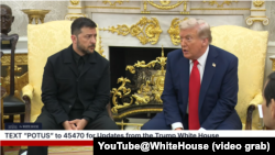 ولسمشر ټرمپ او ولسمشر زیلینسکي