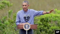 El presidente Barack Obama viaja a Alaska para descatar los efectos negativos del cambio climático.