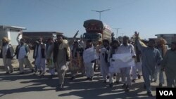 شمالي وزیرستان پرونۍ احتجاجي مظاهره