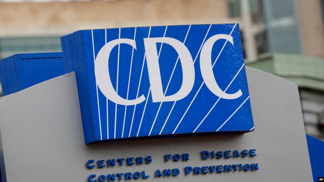 FILE - Signage for the Centers for Disease Control and Prevention is shown March 15, 2020, in Atlanta. The agency says 40 states reported high or very high levels of illness in the last full week of December 2024.
