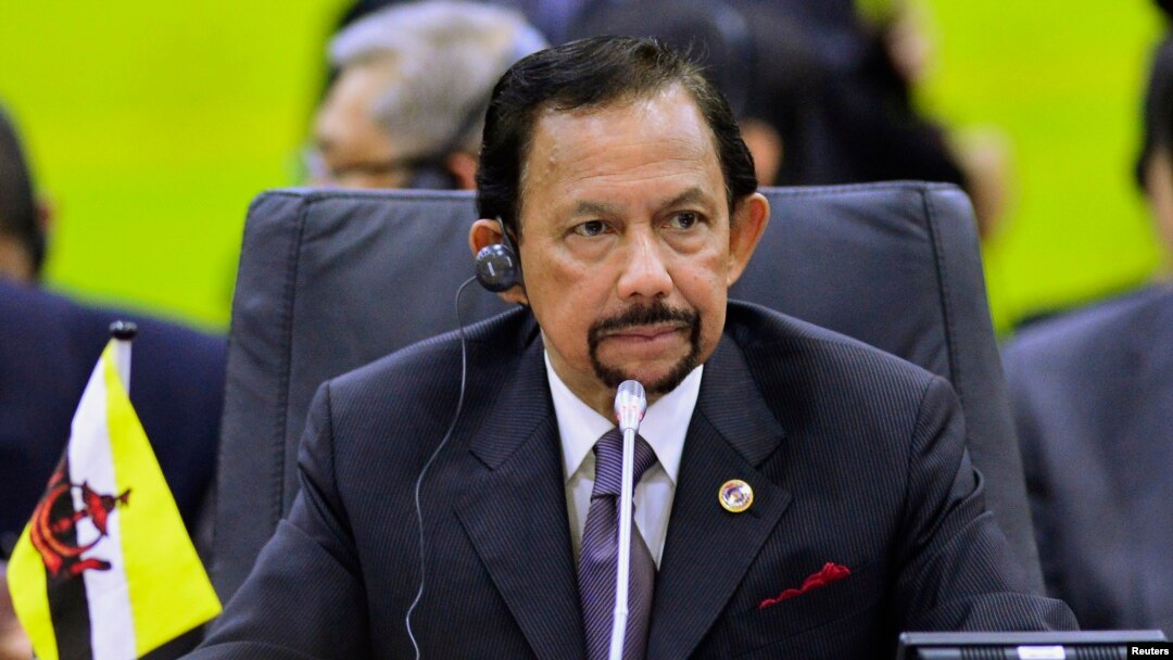 Quốc vương Brunei Hassanal Bolkiah.