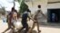 Lors d'une explosion à Mogadiscio, le 22 juillet 2019.