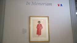 Famoso retrato de Nancy Reagan en Washington D.C.