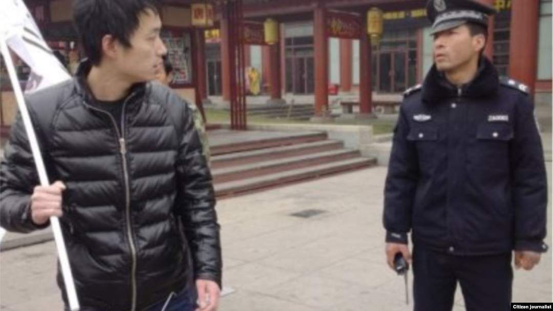 呼吁官员财产公示公民之旅成员张昆 （网络图片）