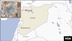 نەخشەی سوریا، حەلەب