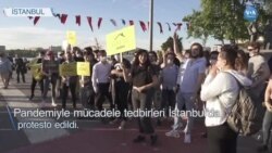 İstanbul'da 'Hayat Eve Sığmıyor' Protestosu