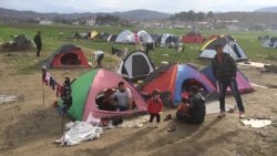 Thousands of Refugees Held at Camp on Greece-Macedonia Border