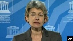 Bà Irina Bokova, Tổng Thư ký Tổ chức Văn hóa Khoa học và Giáo dục Liên Hiệp Quốc