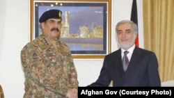 Dr Abdullah and Pakistani Army Chief