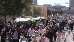 Հարավային Աֆրիկայում հարյուրավոր մարդիկ քայլերթի էին դուրս եկել ի աջակցություն պաղեստինցիների