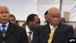 Thomas Thabane à Maseru au Lesotho le 16 juin 2017.