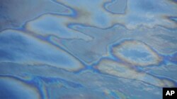 Aerial images of the Deepwater Horizon oil spill taken from a US Coast Guard HC-144 aircraft.