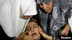 La mère d'Ibraheem al-Dawawsa, 10 ans, tué vendredi par Tsahal
