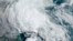 This GOES-16 satellite image taken Wednesday, May 27, 2020, at 11:40 UTC and provided by THE National Oceanic and Atmospheric Administration (NOAA), shows Tropical Storm Bertha approaching the South Carolina coast. 