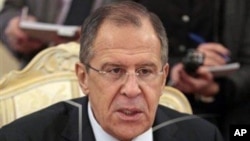 Menlu Rusia Sergey Lavrov mengecam keras proposal di parlemen negara itu yang akan melarang warga Amerika untuk mengadopsi anak Rusia, Selasa 17 Desember 2012 (Foto: dok).