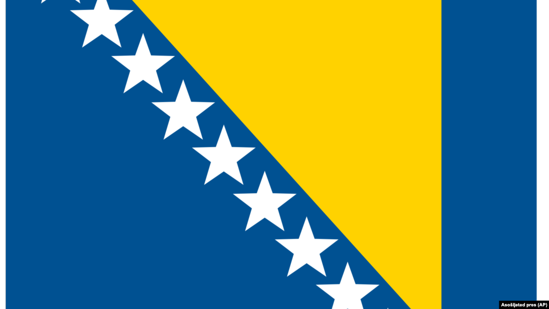 Zastava Bosne i Hercegovine (Foto: Asošijeted pres)