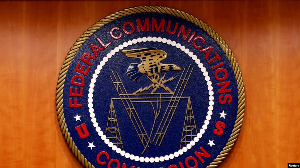 美国联邦通信委员会（FCC）徽章(photo:VOA)