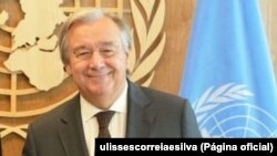 Antonio Guterres, le secrétaire général de l'ONU, 22 septembre 2017.