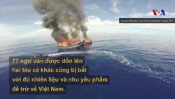 Palau đốt tàu cá Việt Nam đánh bắt trái phép