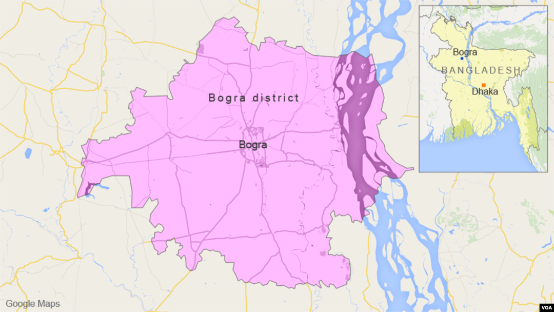 Distrik Bogra, Bangladesh.