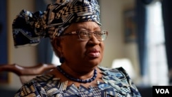 Ngozi Okonja-Iweala, mantan Menteri Keuangan Nigeria yang menjabat Direktur Jenderal Organisasi Perdagangan Dunia (WTO)