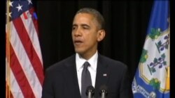 Presiden Obama Kunjungi Keluarga Korban Penembakan Connecticut - Liputan Berita VOA