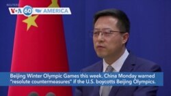 VOA60 America - Reports: Biden Admin Expected to Announce Diplomatic Boycott of 2022 Beijing Winter Games