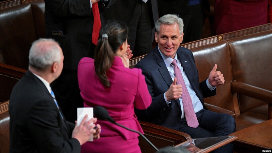 Kevin McCarthy waraye atorewe kuba umuyobozi (Speaker) w'inteko ishinga amategeko y'Amerika