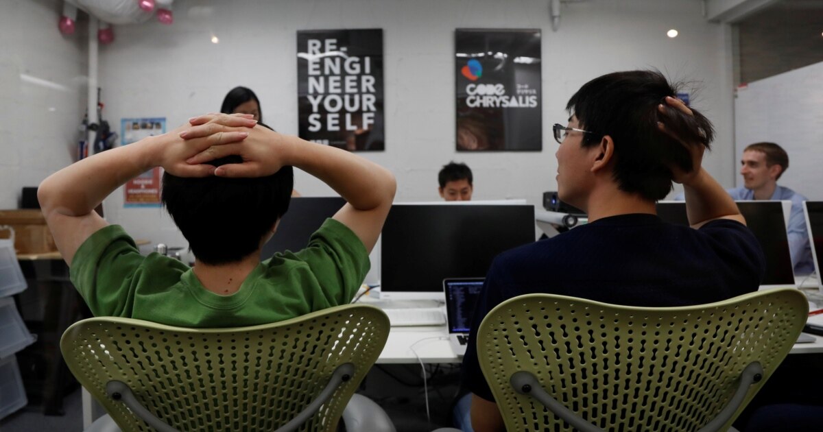English-Only Coding Program Seeks Change in Japan