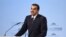 The Emir of Qatar, Sheikh Tamim bin Hamad Al Thani, delivers a speech at the International Security Conference in Munich, Germany, Friday, Feb. 16, 2018. 