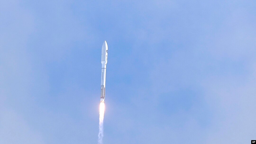 A United Launch Alliance Atlas V rocket lifts off from Launch Complex 41 at the Cape Canaveral Air Force Station, May 17, 2020, in Cape Canaveral, Florida. The mission's primary payload is the X-37B spaceplane.