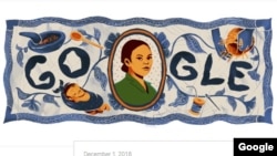 Maria Walanda Maramis menjadi figur yang ditampilkan oleh Doodle Google pada hari Sabtu (1/12). (Courtesy: Google)